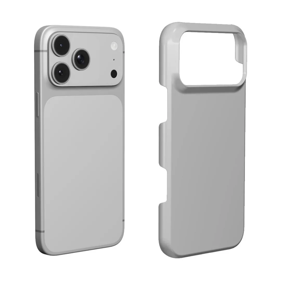 A Snap case: one thin printed shell