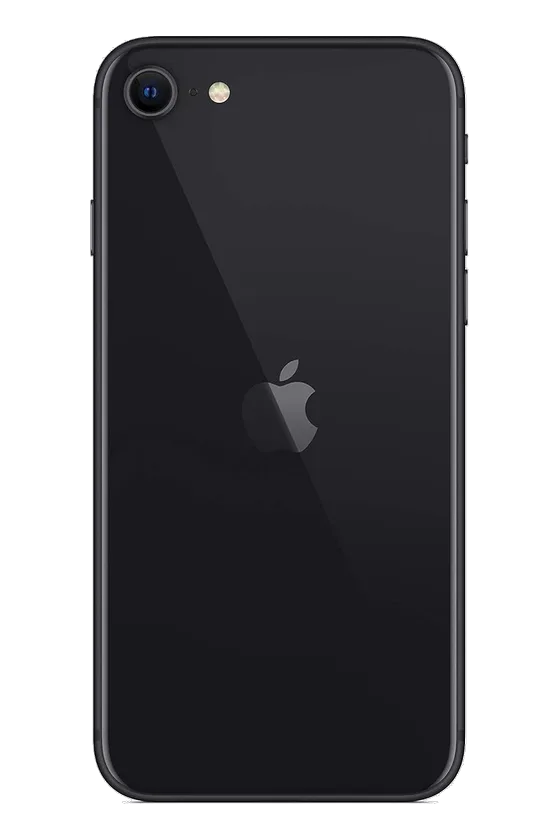 Back of the iPhone SE (2022)