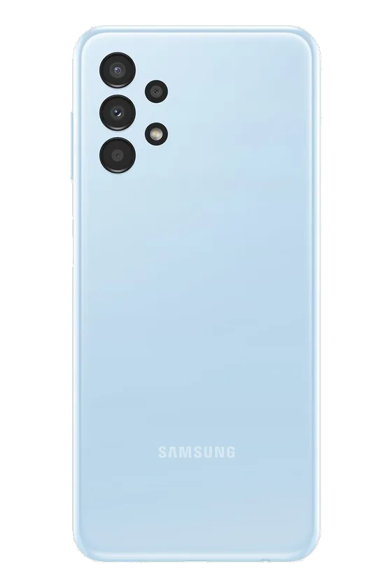 Back of the Samsung Galaxy A13