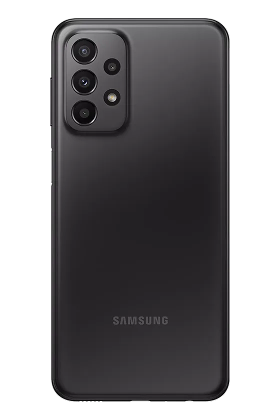 Back of the Samsung Galaxy A23 4G