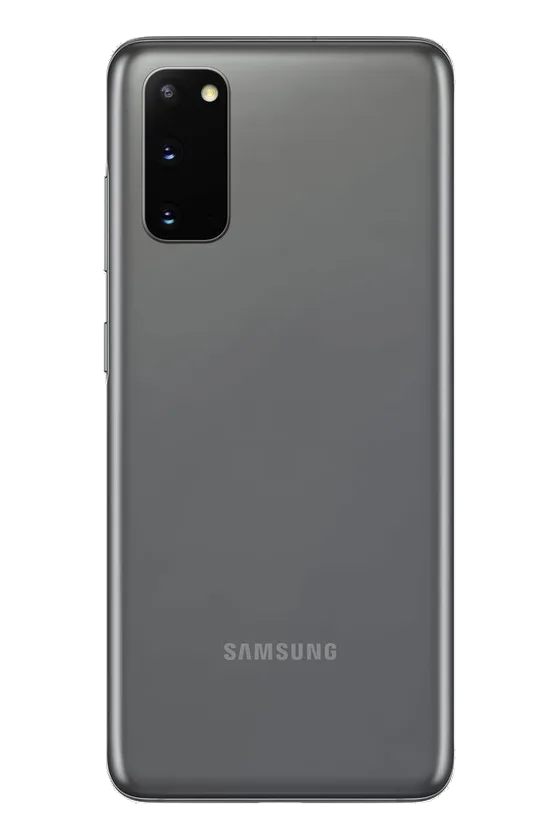 Back of the Samsung Galaxy S20